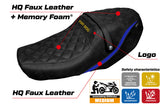 Tappezzeria Italia Yamaha XSR 900 2022-2025 Seat Cover Comfort in Blue and Black