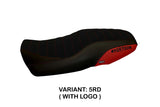 Tappezzeria Italia Yamaha XSR 900 2016-2021 Seat Cover in Red and Black