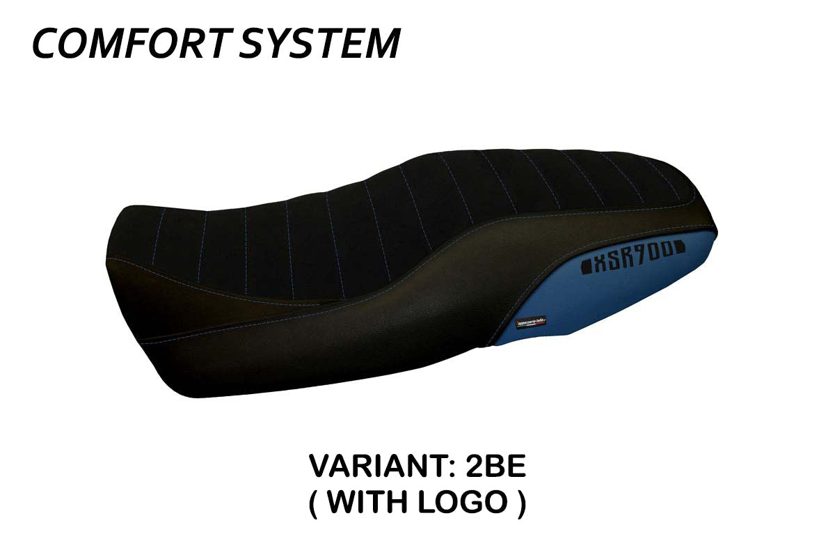 Tappezzeria Italia Yamaha XSR 900 2016-2021 Seat Cover Comfort in Blue