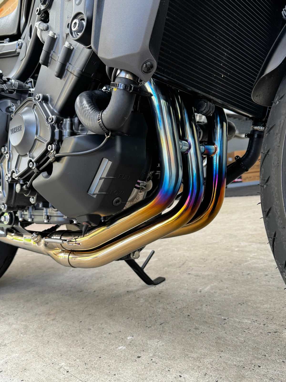 Vandemon  Yamaha GEN4 XSR900 and XSR900GP Titanium Exhaust System 2024-25 YAMAXSR9SMTIEXHA VA-77