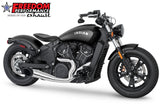 INDIAN SCOUT-ROGUE-BOBBER-SIXTY-SPORT-TWENTY COMBAT 2-INTO-1 TURNOUT/SIDEDUMP BUNDLE 2014-2024
