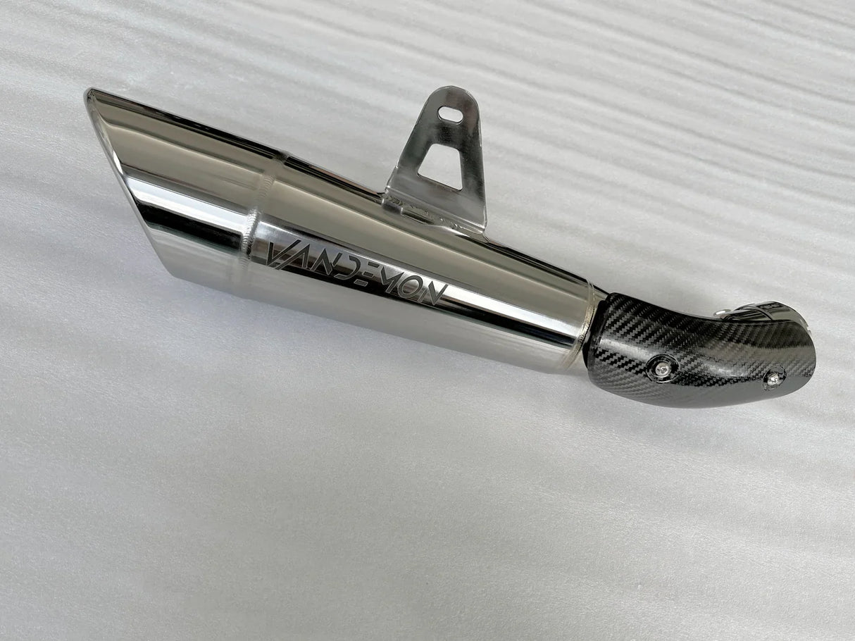 Vandemon  Titanium Slip-On Kawasaki Ninja ZH2 H2R   KAWAZH2TIMUFPOLA VA-7