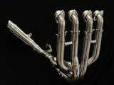 Vandemon Polished Titanium Exhaust System Ninja ZH2 2020-25 KAWAZH2TIEXHSYSPOLB VA-10