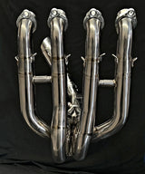 Vandemon Polished Titanium Exhaust System Ninja ZH2 2020-25 KAWAZH2TIEXHSYSPOLB VA-10