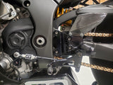Graves Motorsports WORKS Kawasaki ZX-10R / ZX-10RR Adjustable Rearsets  W-RSK-19ZX1-KAF