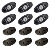 Rigid Industries Rock Light Kit- Amber (6 lights) 400293