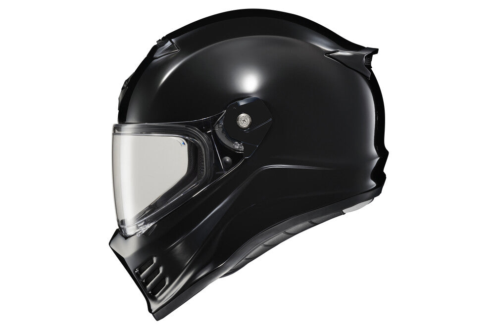 Scorpion EXO-OPEN BOX Covert Fx Full Face Helmet Gloss Black Medium CFX-0034