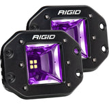 Rigid Industries Radiance+ Scene RGBW Flush Mount - Pair 682153