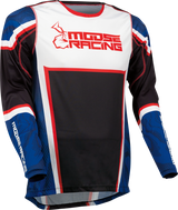 MOOSE RACING Agroid Jersey - Red/White/Blue/Black - Medium 2910-7403