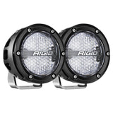 Rigid Industries 360-Series 4in LED Off-Road Diffused Beam - RGBW Backlight (Pair) 36400