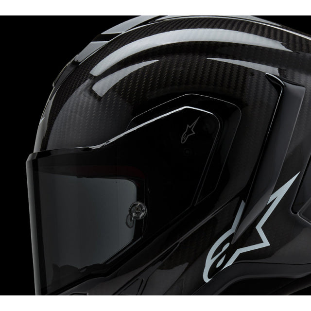IN STOCK ALPINESTARS Supertech R10 Helmet - Solid - Carbon Black - Large 8200124-1902-L