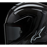 IN STOCK ALPINESTARS Supertech R10 Helmet - Solid - Carbon Black - Large 8200124-1902-L