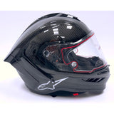IN STOCK ALPINESTARS Supertech R10 Helmet - Solid - Carbon Black - Large 8200124-1902-L