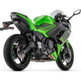 Arrow 71965AKN Indy Race EVO Full Exhaust, Aluminium Dark for Kawasaki Ninja 650/Z650 2024-2026
