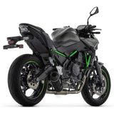 Arrow 71965AKN Indy Race EVO Full Exhaust, Aluminium Dark for Kawasaki Ninja 650/Z650 2024-2026