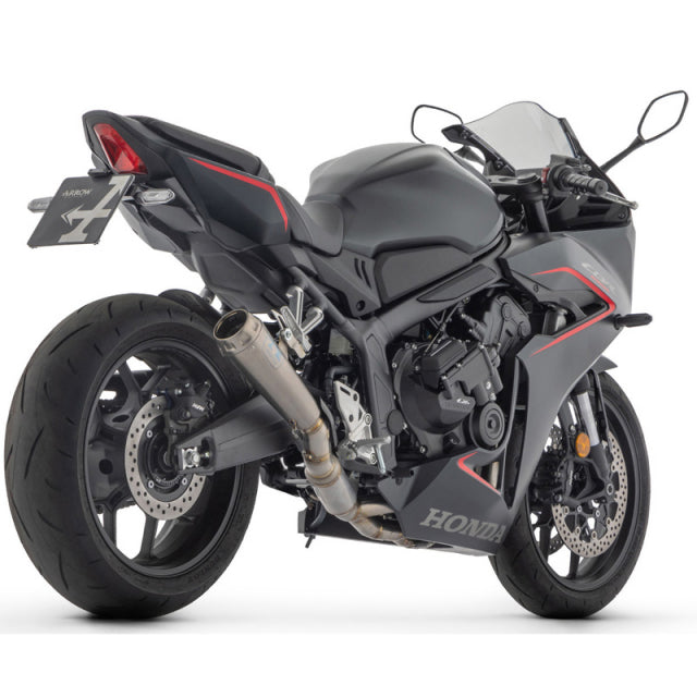 71069PRN Arrow Pro-Race Racing Full Exhaust NICHROM DARK PRO-RACE SILENCER + STAINLESS STEEL  COLLECTORS CBR650R/CB 650 R  2024 -2025 2026