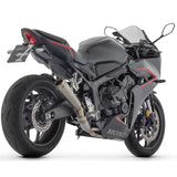 71069PRN Arrow Pro-Race Racing Full Exhaust NICHROM DARK PRO-RACE SILENCER + STAINLESS STEEL  COLLECTORS CBR650R/CB 650 R  2024 -2025 2026