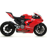 Arrow Panigale V2 955cc 2020 -2024/Streetfighter V2 22/24  Racing Titanium Work Exhaust (R+L) With Welded Stainless Steel Link Pipe 71160pk
