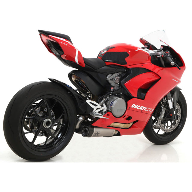 Arrow Panigale V2 955cc 2020 -2024/Streetfighter V2 22/24  Racing Titanium Work Exhaust (R+L) With Welded Stainless Steel Link Pipe 71160pk