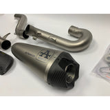 Arrow Ducati Panigale /Streetfighter V4S V4R Speciale V4 18-24 Racing Double Titanium Works Silencers + 1:1 St.Steel Link Pipe 71161pk