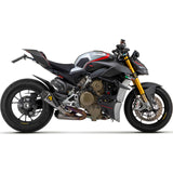 Arrow Ducati Panigale /Streetfighter V4S V4R Speciale V4 18-24 Racing Double Titanium Works Silencers + 1:1 St.Steel Link Pipe 71161pk
