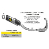Arrow  Yamaha Yzf R9 2025 2026 2027 Competition  Full Titanium Full System 71241ptz
