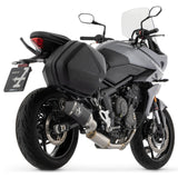 Arrow Exhaust  Veloce Full Exhaust, Aluminum Dark for Triumph Tiger 660 22-24 71504VAN
