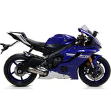 71863PRI  Arrow  YZF R6 2017-2025 Pro-Race Exhaust, Nichrome Steel Cap