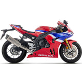Arrow 71984PK Indy Race Evo Exhaust slip on Titanium for Honda CBR1000RR-R 24-26