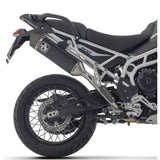 72006VAN  Arrow Veloce RACING Slip-on Exhaust, Aluminum Dark for Triumph Tiger 900 24-25