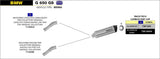 IN STOCK OPEN BOX Arrow Bmw G 650 Gs '11/16 Homologated Aluminium Dark Race-Tech Silencer For Arrow Mid Pipe 72615akn