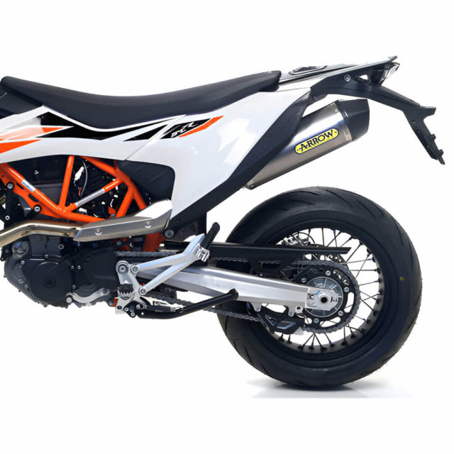 Arrow KTM 690 SMC/ENDURO R LC4 9-24  Race-Tech Titanium Slip On With Carbon End Cap 72624pk