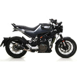 IN STOCK 72631gpi  Arrow Husqvarna Svartpilen 401 '20 Homologated Nichrom Dark Gp2 Exhaust With Welded Link Pipe