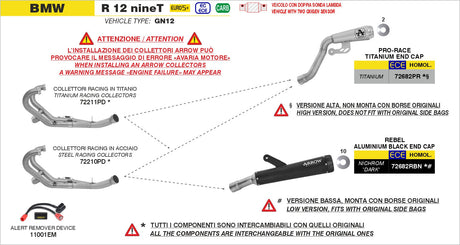 Arrow 72682PR exhaust component
