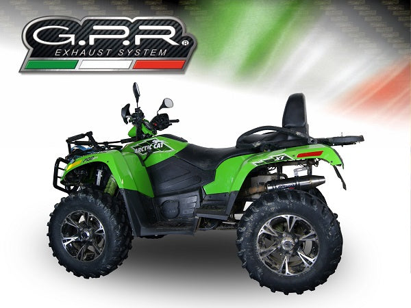 Arctic Cat 700 TRV Exhaust GPR Slip-on Deeptone Atv