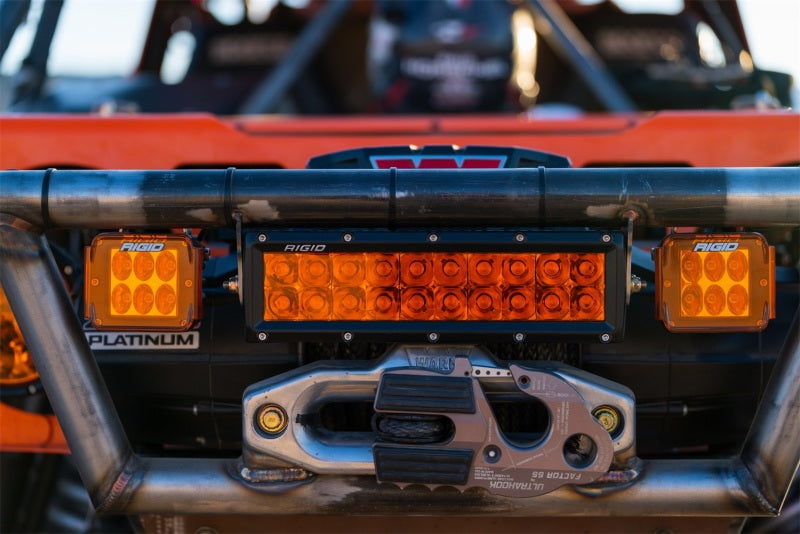 Rigid Industries Protective Polycarbonate Cover - Dually/D2 - Yellow 201933