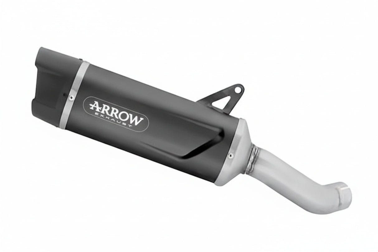 Arrow 71986akn Indy Race Evo Exhaust, Aluminum Dark For Z900   Kawasaki 2025 71986akn