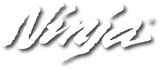 FACTORY EFFEX Ninja Decal - White - 12" 17-94116