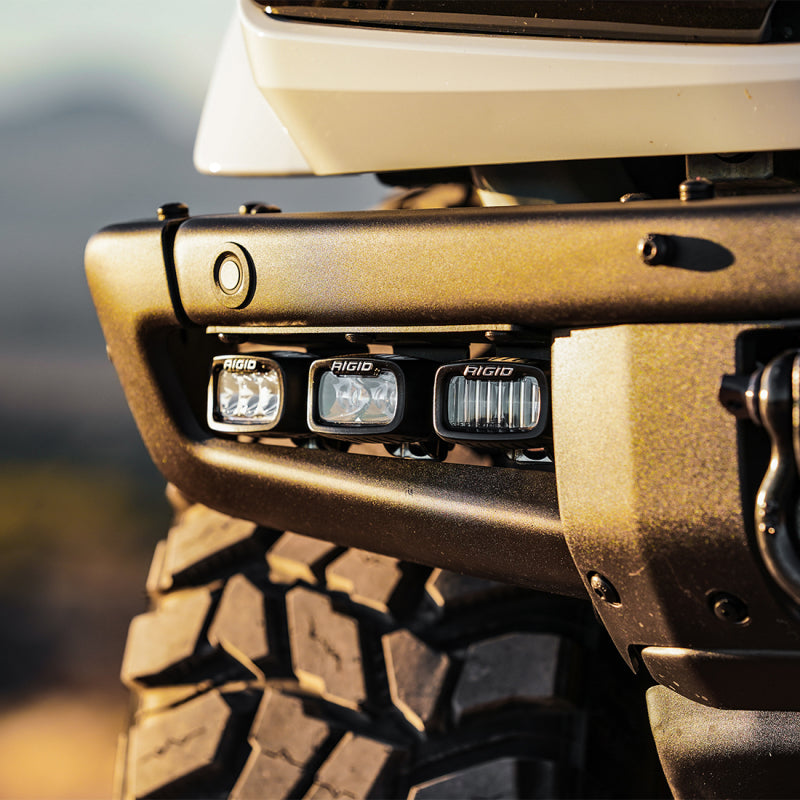 Rigid Industries 2021+ Ford Mod Bumper Triple SR-M Fog Light Kit 46731