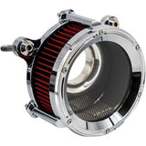 TRASK 68 mm Assault Charge Air Cleaner - Chrome - Gen 2 M8 TM-1025CH