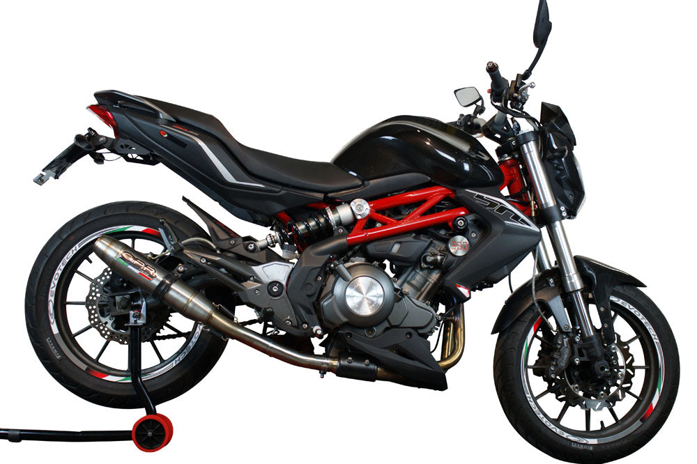 Benelli Bn 302 S 2015-2016 Exhaust GPR Slip-on Deeptone Inox