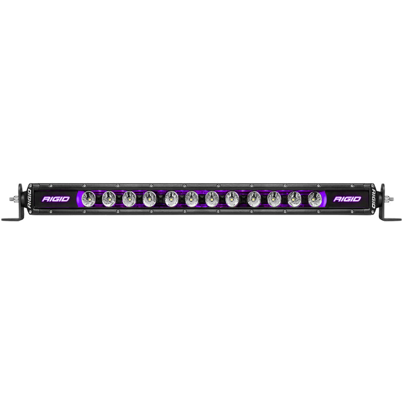 Rigid Industries 30in Radiance Plus SR-Series Single Row LED Light Bar with 8 Backlight Options 230603