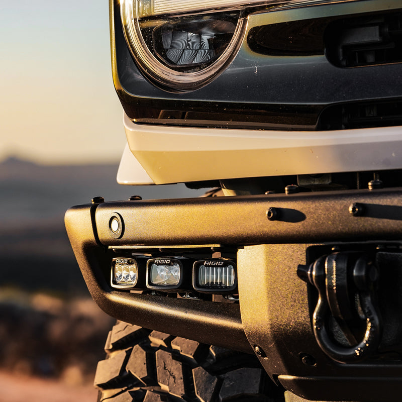 Rigid Industries 2021+ Ford Mod Bumper Triple SR-M Fog Light Kit 46731