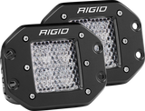 Rigid Industries Dually - Flush Mount - 60 Deg. Lens - Set of 2 212513