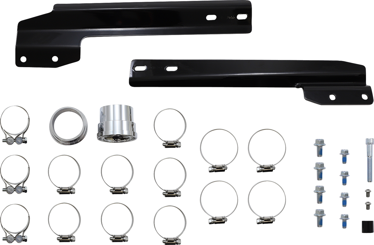COBRA True Dual Exhaust - Billet Tip - 97-06 Softail 6984