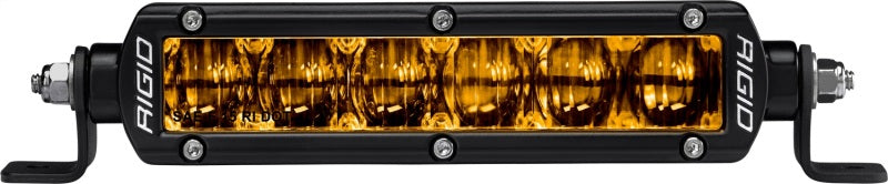 Rigid Industries 6in SR-Series Pro Dot / SAE Fog Lights (Pair) - Selective Yellow 906704