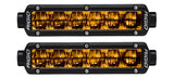 Rigid Industries 6in SR-Series Pro Dot / SAE Fog Lights (Pair) - Selective Yellow 906704
