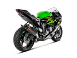 AKRAPOVIC Slip-On Line Muffler - Carbon Fiber Ninja ZX-6R 2009-2025 S-K6SO7-ZC 1811-3697