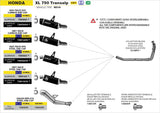 Arrow Exhaust 12002dr