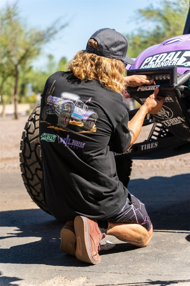 Rigid Industries x SHREDDY 360-Series 4in Lights w/Wt Bcklght (2) + 6 Covers (2 Pink/2 Teal/2 Blk) 36117-SHREDDY